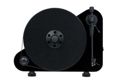เครื่องเล่นแผ่นเสียง PROJECT :VT-E BT (พร้อมหัวเข็ม ORTOFON รุ่น OM5E) (สีดำเงา)